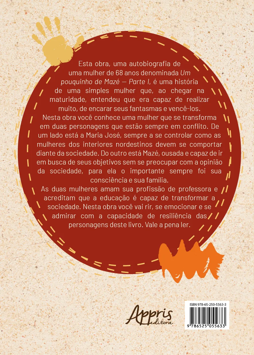 Um pouquinho de Mazé: Parte 1 Um pouquinho de Mazé Quarta Capa