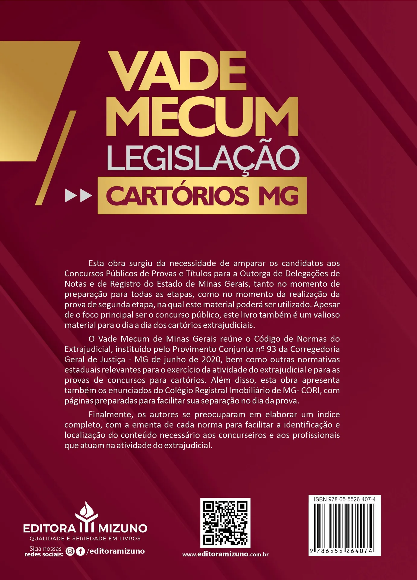 Vade mecum - Legislação - Cartórios/MG: Vade mecum - Legislação - Cartórios/MG: - Imagem 2