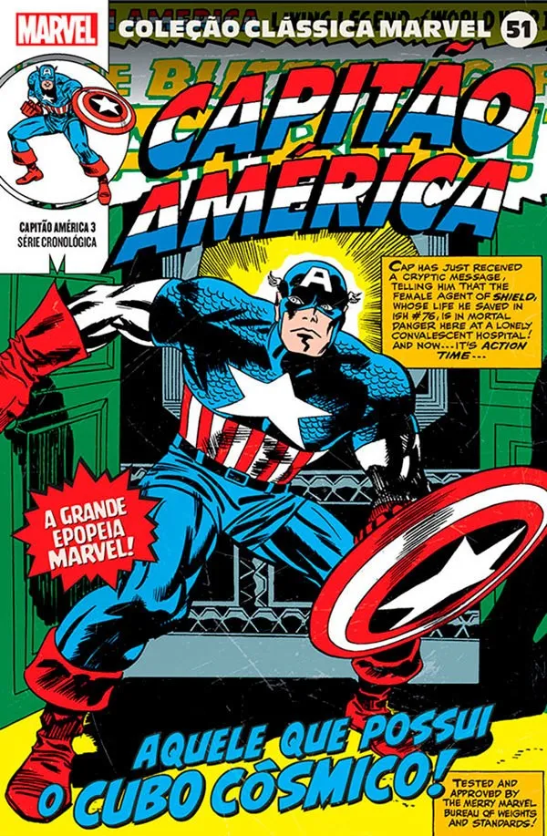 Coleção clássica marvel - vol. 51 - capitão América 03 Coleção clássica marvel - vol. 51 - capitão América 03