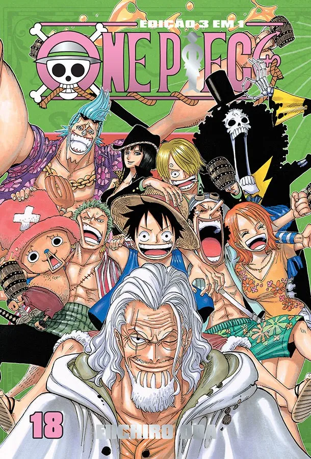 One piece 3 em 1 vol. 18 One piece 3 em 1 vol. 18