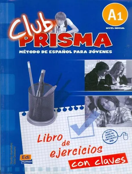 Club prisma a1 – libro de ejercicios con claves: