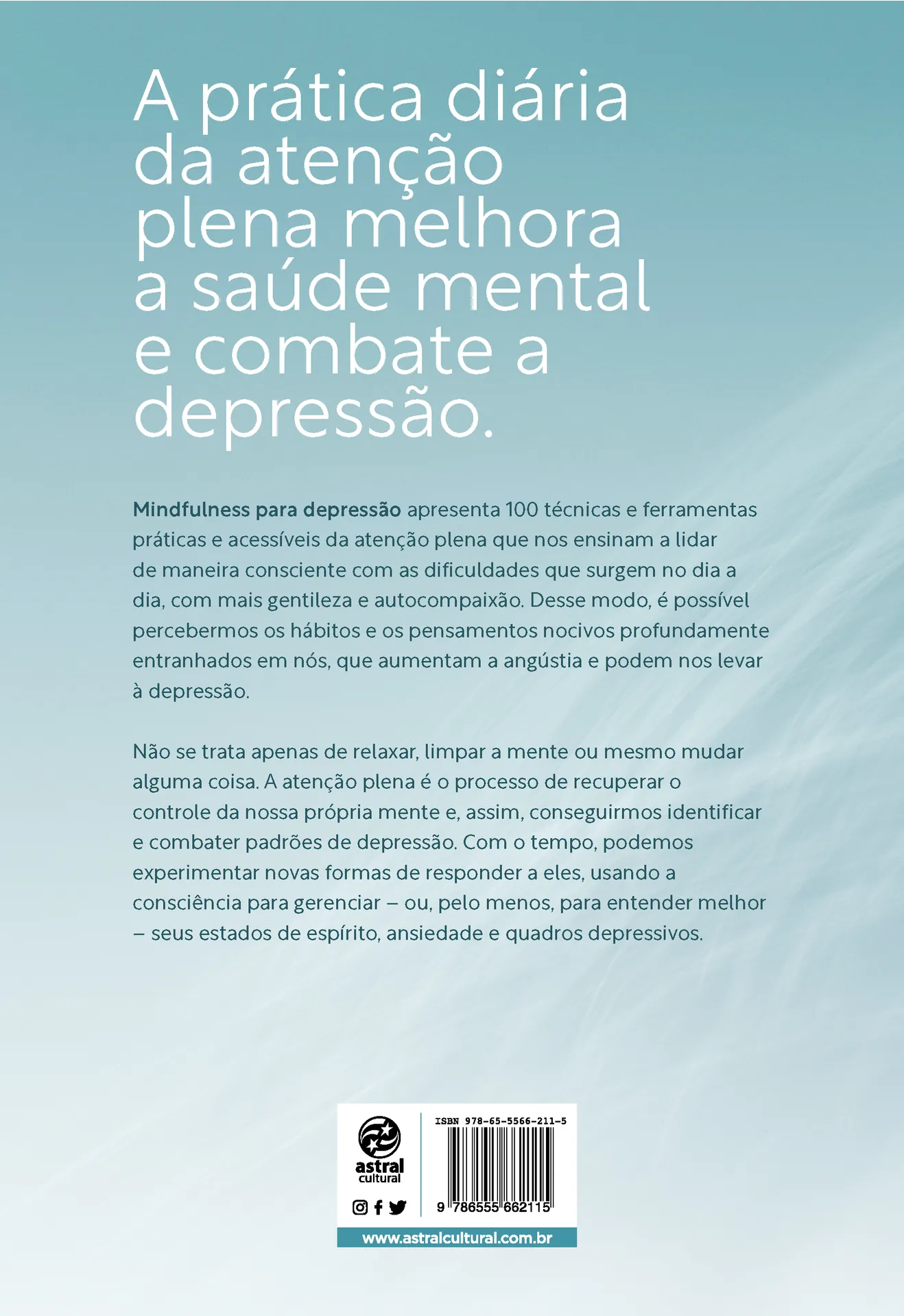 Mindfulness para depressão: 100 práticas e meditações para melhorar o humor, controlar o nível de ansiedade e trazer bem-estar Mindfulness para depressão: 100 práticas e meditações para melhorar o humor, controlar o nível de ansiedade e trazer bem-estar - Imagem 2