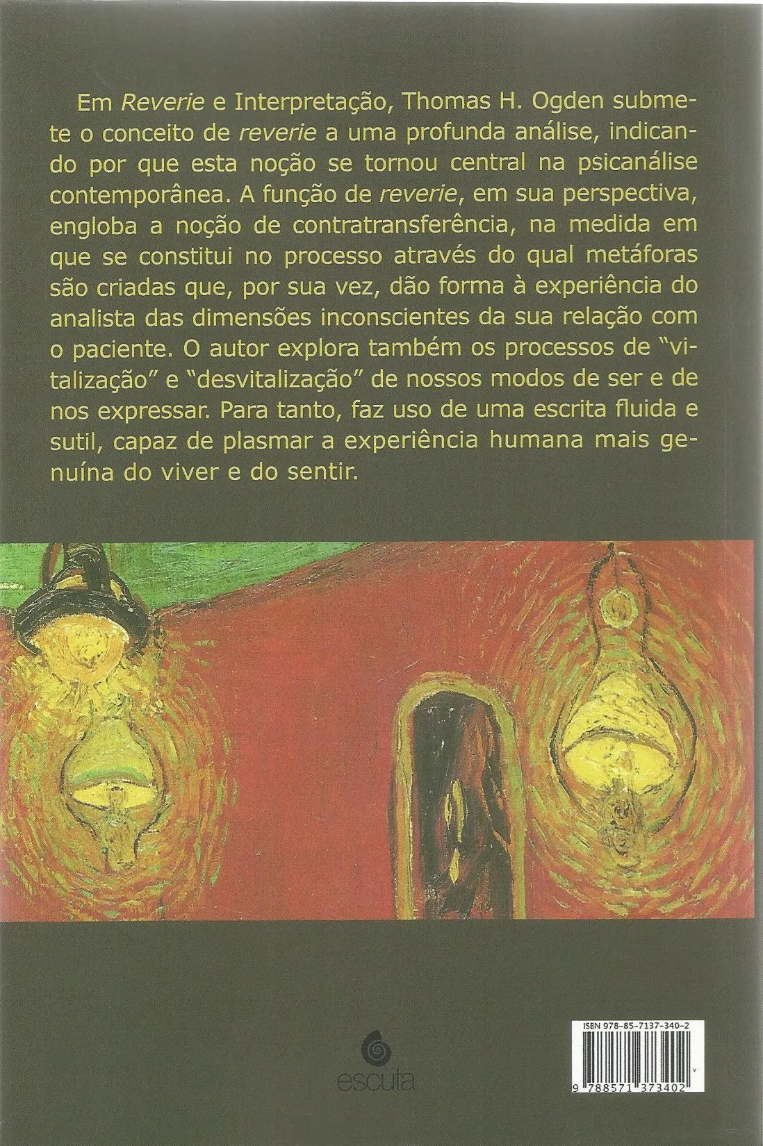 Reverie e interpretação: captando algo humano Reverie e interpretação Quarta Capa