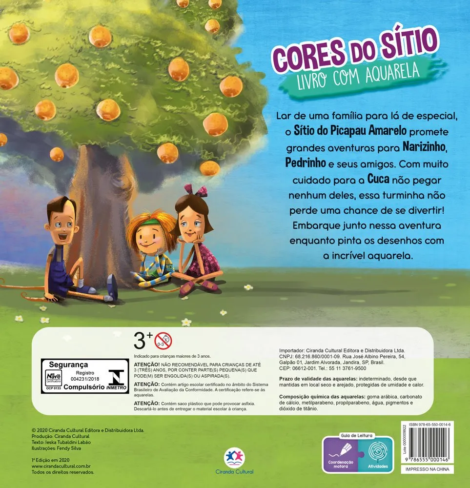 Sítio do Picapau Amarelo - Cores do sítio: Sítio do Picapau Amarelo - Cores do sítio: - Imagem 2