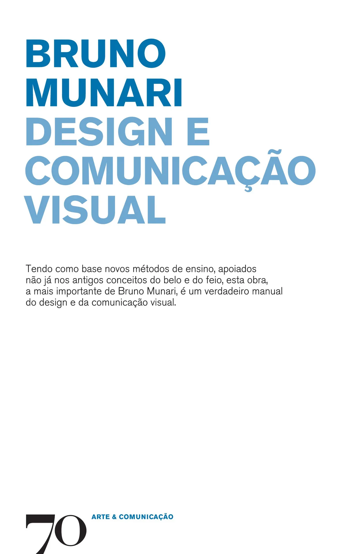 Design e comunicação visual Design e comunicação visual