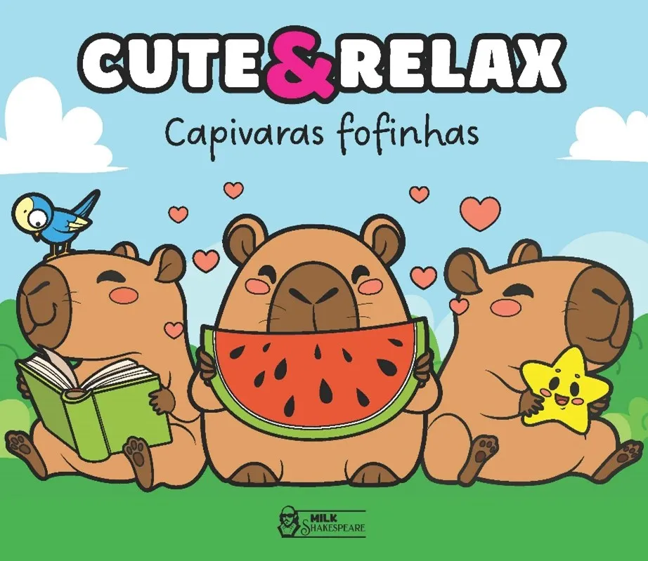 Cute & relax - Capivaras fofinhas Cute & relax - Capivaras fofinhas