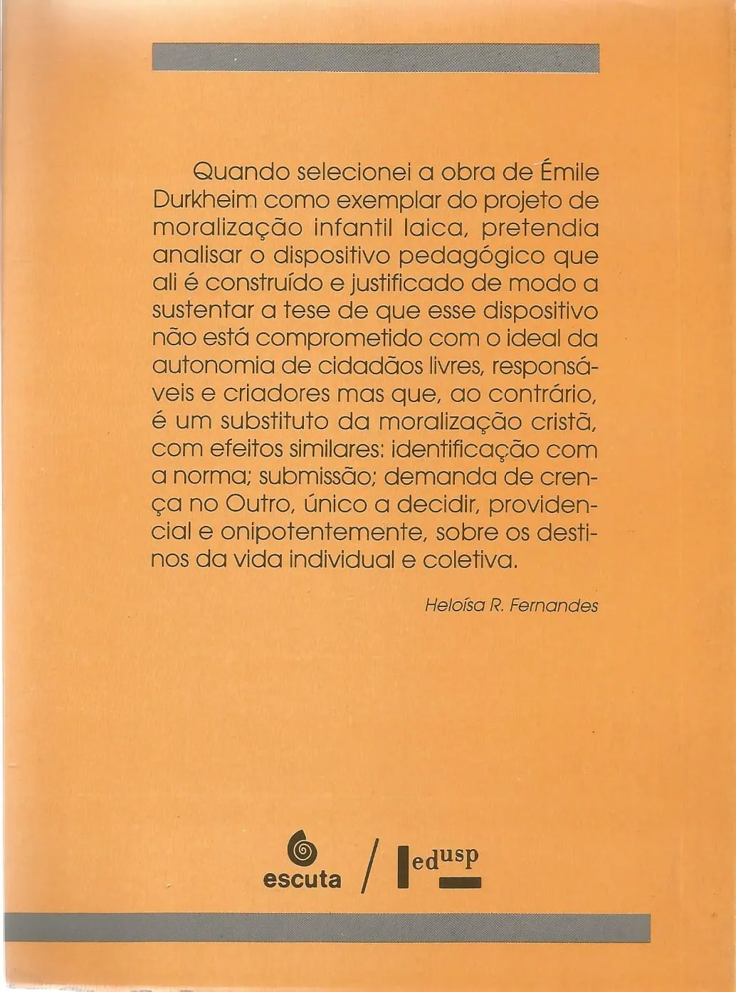 Sintoma social dominante e moralização infantil Sintoma social dominante e moralização infantil Quarta Capa