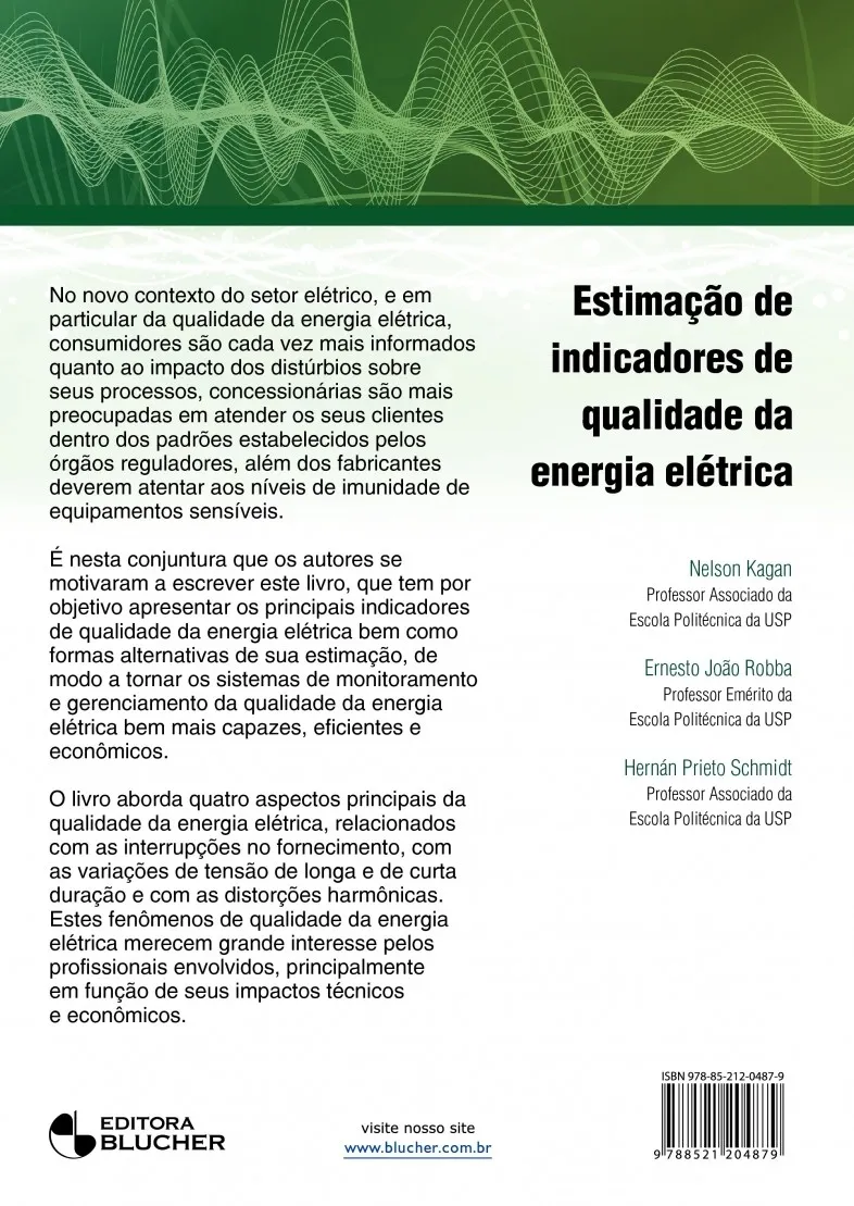 Estimação de indicadores de qualidade da energia elétrica: Estimação de indicadores de qualidade da energia elétrica: - Imagem 2