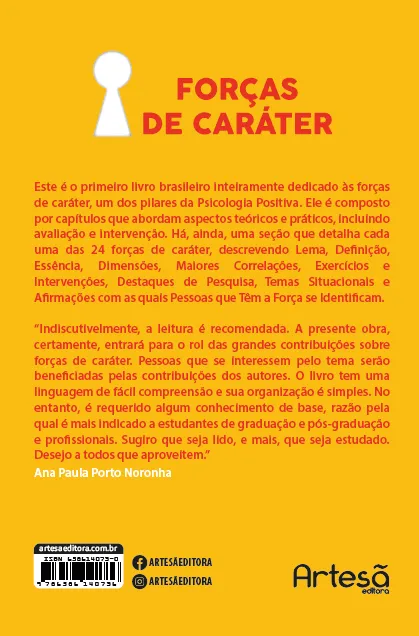 Forças de caráter: chaves para a psicologia positiva Forças de caráter: chaves para a psicologia positiva - Imagem 2