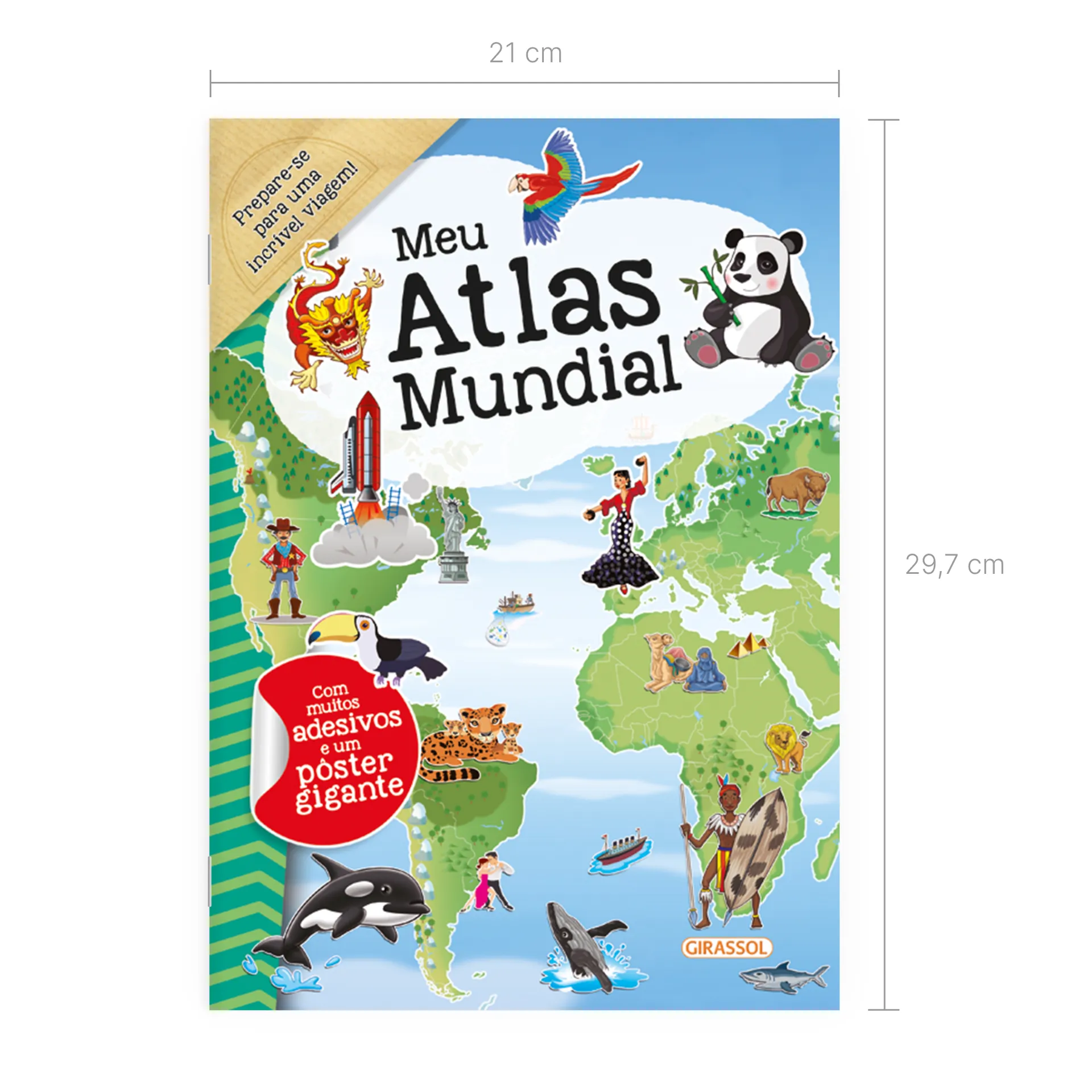 Meu Atlas Mundial: Preparado para fazer uma viagem pelo planeta Terra? Meu Atlas Mundial: Preparado para fazer uma viagem pelo planeta Terra? - Imagem 3