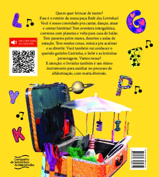 Baile das Letrinhas: Uma peça de teatro Baile das Letrinhas: Uma peça de teatro - Imagem 2