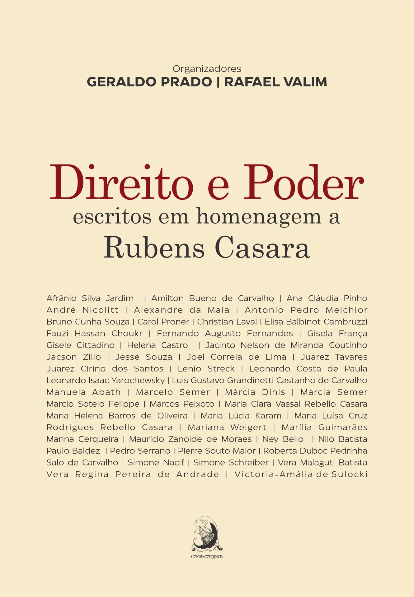 Direito e Poder: escritos em homenagem a Rubens Casara Direito e Poder: escritos em homenagem a Rubens Casara