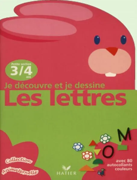 Decouvre et je dessine, je – les lettres: