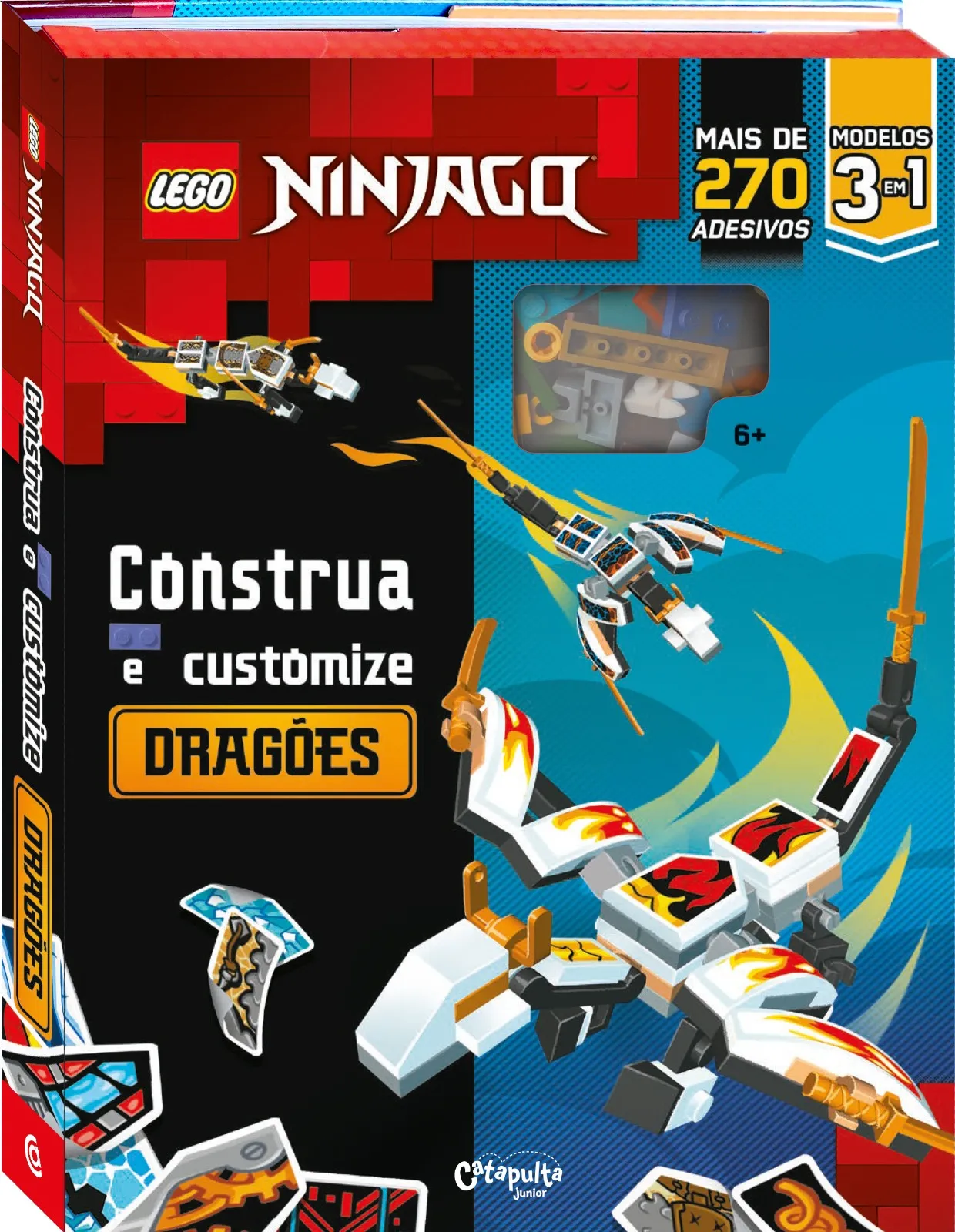 LEGO Ninjago - Construa e Customize: Dragões LEGO Ninjago - Construa e Customize: Dragões