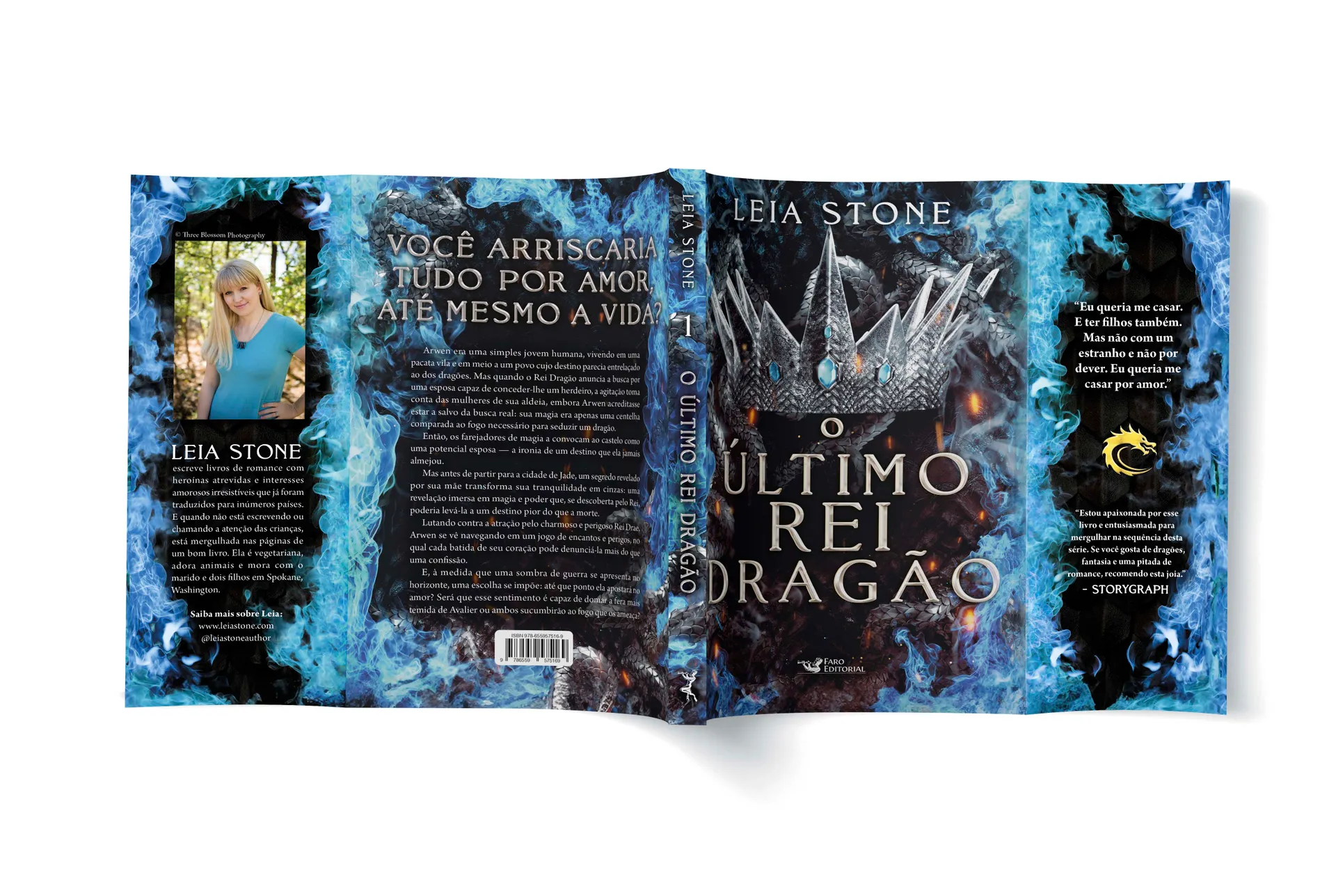 O último rei Dragão: Os reis de Avalier – Volume 1 O último rei Dragão Quarta Capa