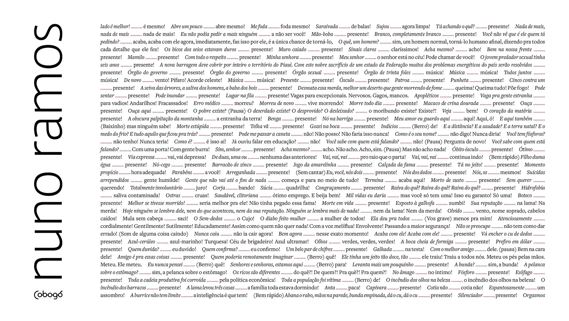 Nuno Ramos Nuno Ramos