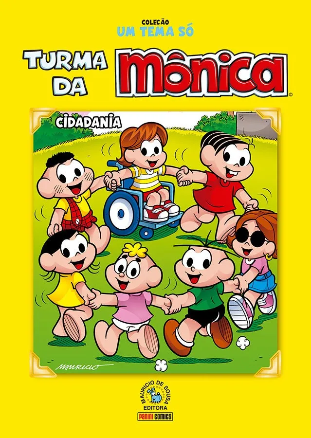 Colecao um tema só n.21 - turma da monica - cidadania Colecao um tema só n.21 - turma da monica - cidadania