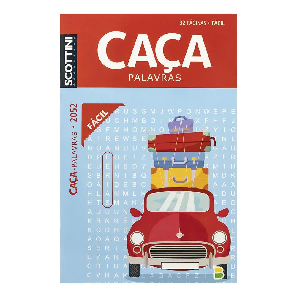 Scottini Caça-Palavras (32p) N.2052 (Fácil) Scottini Caça-Palavras (32p) N.2052 (Fácil)